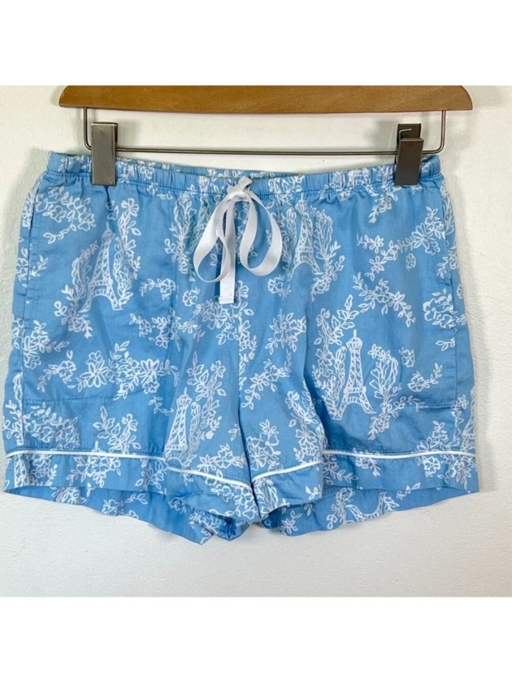 BedHead Women S Belle Eiffel Short Sleeve Classic Shorty Stretch Jersey Pj Set - Picture 6 of 16